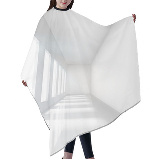 Personality  Empty White Interior Hair Cutting Cape