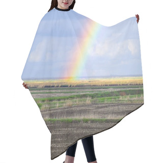 Personality  Rainbow, A View Of The Landscape In The Field. Formation Of The Hair Cutting Cape