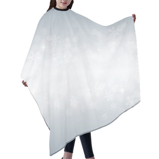 Personality  Beautiful Various Snowflakes Hair Cutting Cape