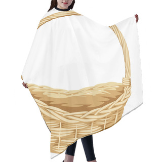 Personality  Empty Vector Basket Hair Cutting Cape