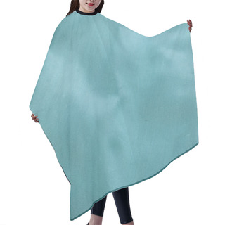 Personality  Monochrome Blue Fabric Texture Hair Cutting Cape