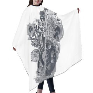 Personality  Car Engine Hair Cutting Cape