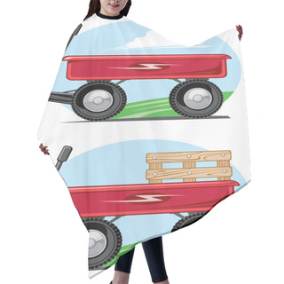 Personality  Toy Wagon Hair Cutting Cape