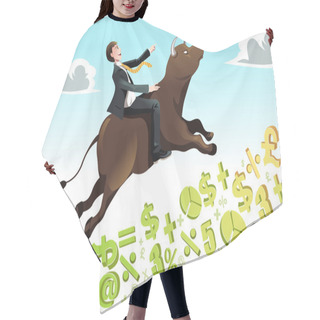 Personality  Bull Market Hair Cutting Cape