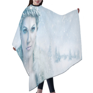 Personality  Beautiful Ice Queen  Hair Cutting Cape