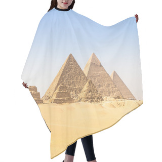 Personality  Great Pyramids In Giza Valley, Cairo, Egypt Hair Cutting Cape