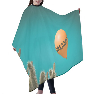 Personality  Afraid For My Dreams Hair Cutting Cape