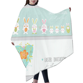 Personality  Set Of Easter Banners Hair Cutting Cape