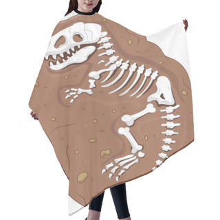 Personality  Tyrannosaurus Rex Fossil Hair Cutting Cape