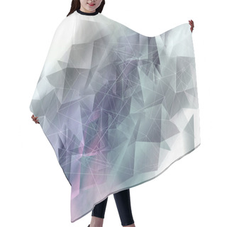 Personality  Dreamy, Abstract, Subtle Coloured, Geometric Background Hair Cutting Cape