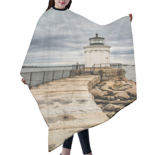 Personality  The Bug Light Lighthouse In Cape Elizabeth, Maine Hair Cutting Cape