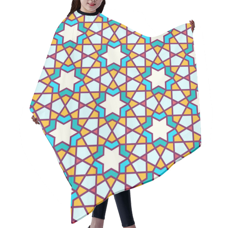Personality  Tangled Pattern Based On Traditional Islam Pattern Hair Cutting Cape
