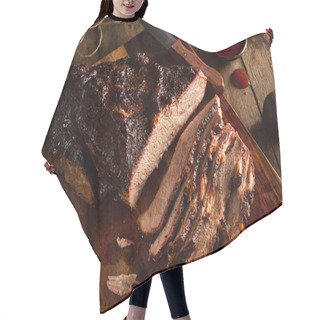 Personality  Homemade Smoked Barbecue Beef Brisket Hair Cutting Cape