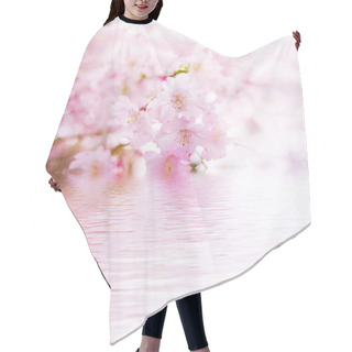 Personality  Spring Cherry Blossoms Hair Cutting Cape