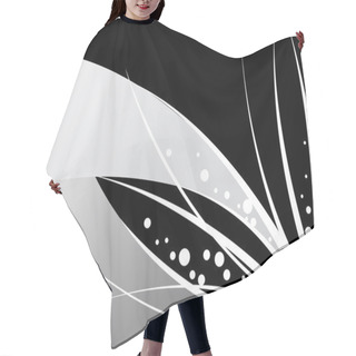 Personality  Abstract Graphic Design Hair Cutting Cape