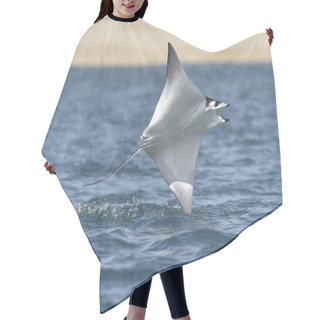 Personality  Mobula Ray Jumping Out Of Water Hair Cutting Cape