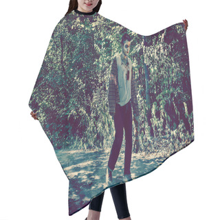 Personality  Zombie Walking Hair Cutting Cape