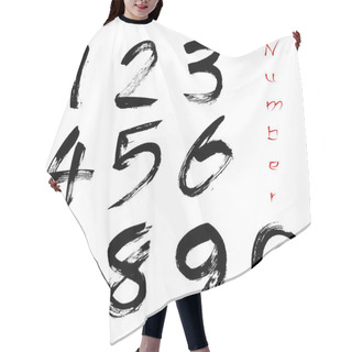 Personality  Numbers Hair Cutting Cape