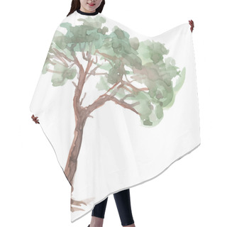 Personality  Pine Tree Hair Cutting Cape