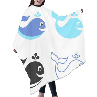 Personality  Whales Hair Cutting Cape