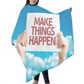Personality  Make Things Happen Hair Cutting Cape