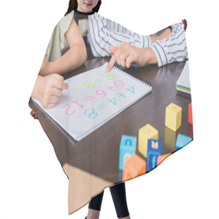 Personality  Learning Math Hair Cutting Cape