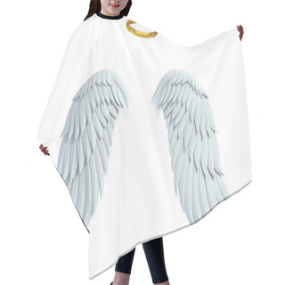 Personality  Angel Design Elements Hair Cutting Cape