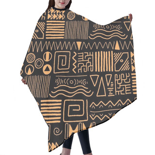 Personality  Tribal Art Vector Hair Cutting Cape