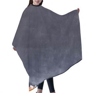 Personality  Blank Blackboard With Colored Chalks Hair Cutting Cape