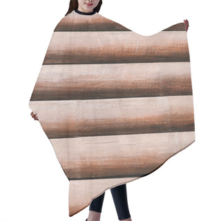 Personality  Full Frame Image Of Timbered Wall Background  Hair Cutting Cape