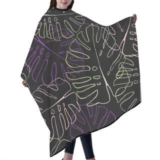 Personality  Romantic Seamless Pattern Hair Cutting Cape