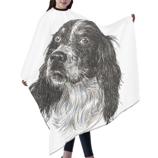 Personality  English Setter  Hair Cutting Cape