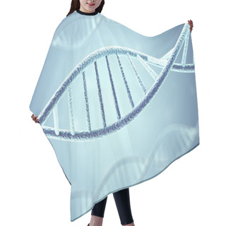 Personality  Concept Of Biochemistry With Dna Molecule. 3d Rendering Hair Cutting Cape