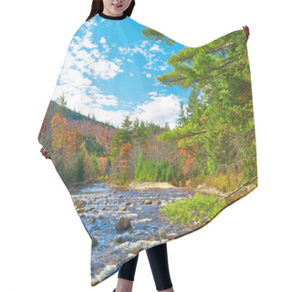 Personality  Swift River At Autumn Hair Cutting Cape