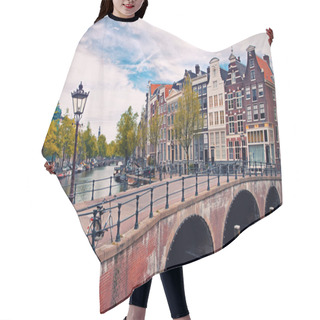 Personality  Amsterdam Canals Hair Cutting Cape