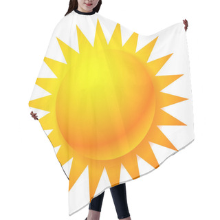 Personality  Sun Clip-art. Sun Graphics, Logo, Symbol Or Icon Vector  Stock Vector Illustration, Clip Art Graphics. Hair Cutting Cape