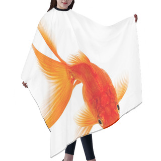 Personality  Gold Fish On White Background Hair Cutting Cape