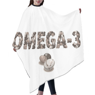 Personality  Omega-3. Chia Seeds Hair Cutting Cape