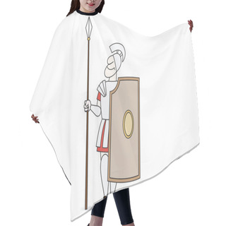 Personality  Ancient Pikeman Hair Cutting Cape