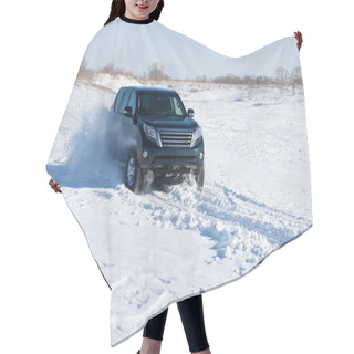 Personality  Winter SUV Ride Hair Cutting Cape