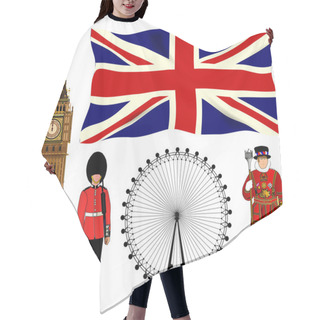 Personality  London Icons Hair Cutting Cape