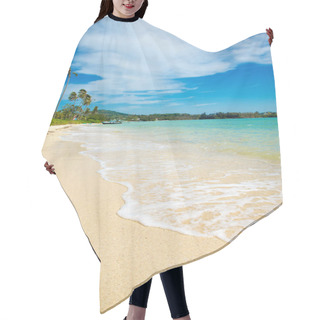 Personality  Tropical Beach Paradise Hair Cutting Cape