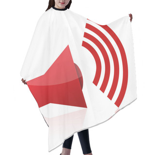Personality  Sound Icon Hair Cutting Cape