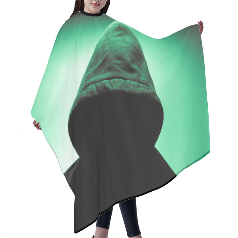 Personality  Hooded Man Hair Cutting Cape