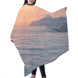 Personality  Peaks Above Clouds Hair Cutting Cape