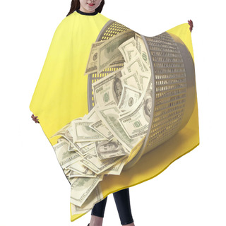 Personality  Background With Money Hair Cutting Cape