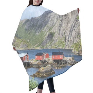 Personality  Norway Fishing Village Hair Cutting Cape