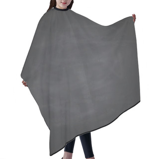 Personality  Black Chalkboard Background. Hair Cutting Cape