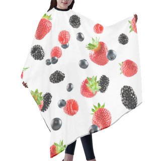 Personality  Fresh Berries Explosion Hair Cutting Cape