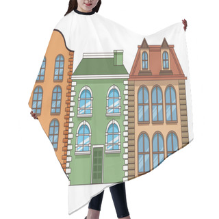Personality  Urban Buildings And City Architecture Hair Cutting Cape